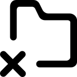 Directory Close 1666 SVG Icon